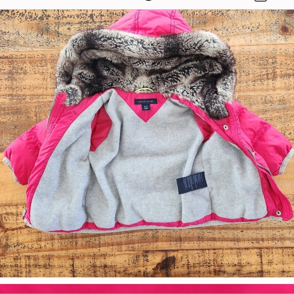 Gently used girls size 5 Tommy Hilfiger jacket